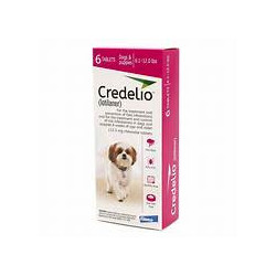 Credelio de 2,5 a 5.5 Kg - 3 comp.