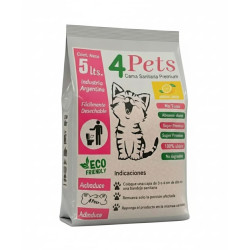 4Pets cama sanitaria premium - Aroma a Limón
