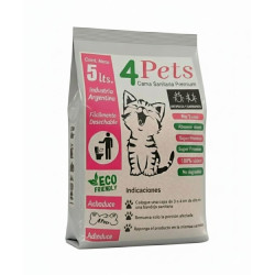 4Pets Cama Sanitaria Premium - Repele Pulgas y Garrapatas